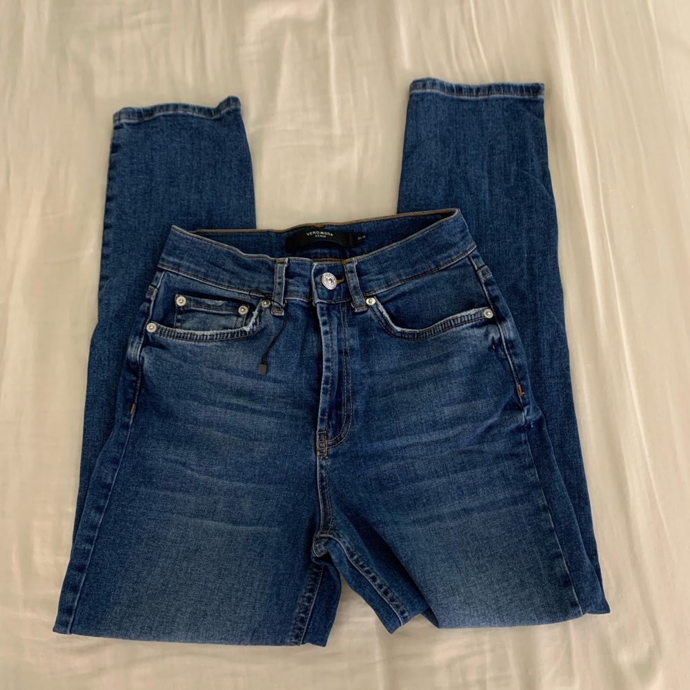 Vero Moda NWOT Stephanie High Waist Ankle Jeans